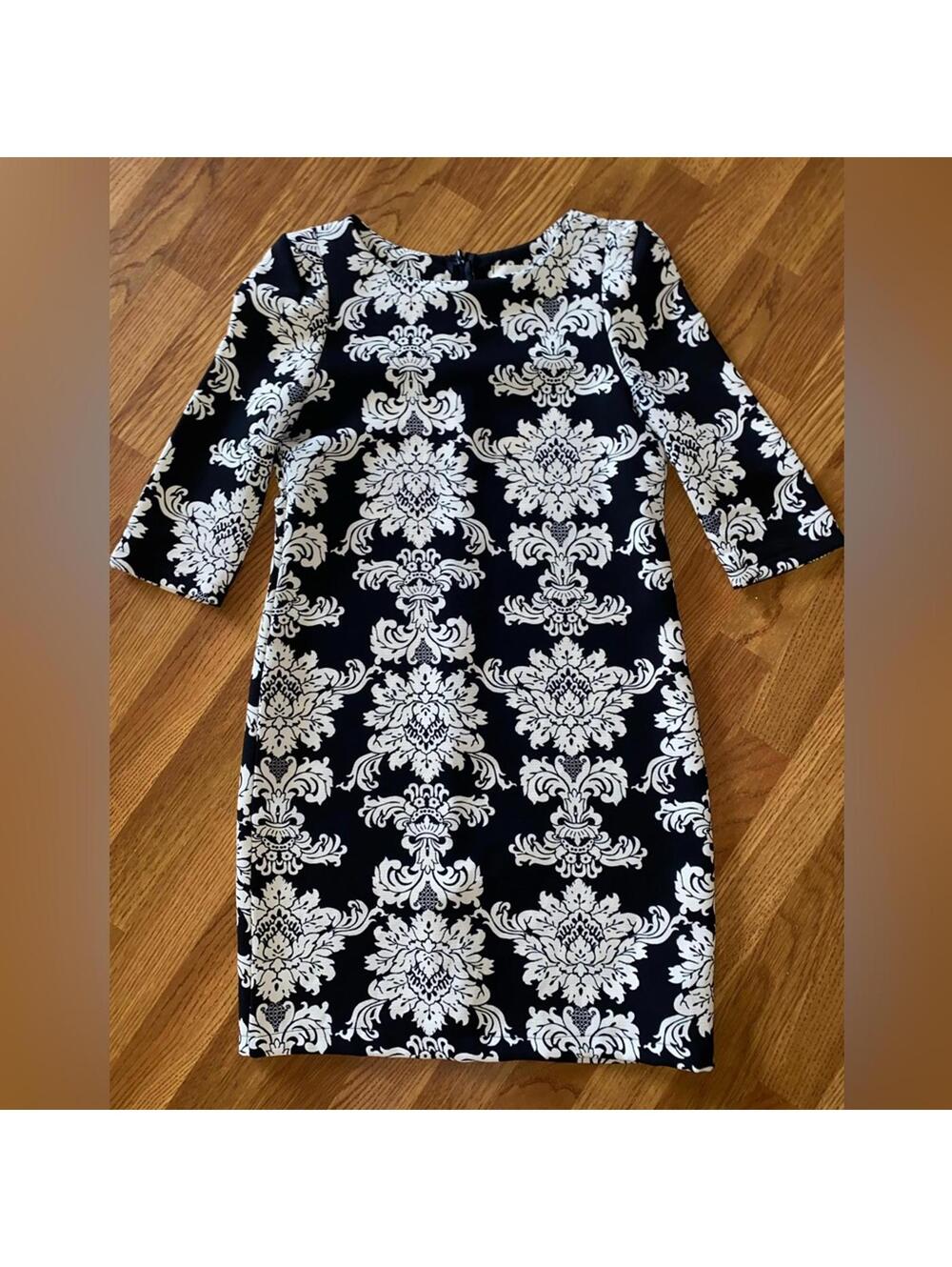 Everly Damask Dress